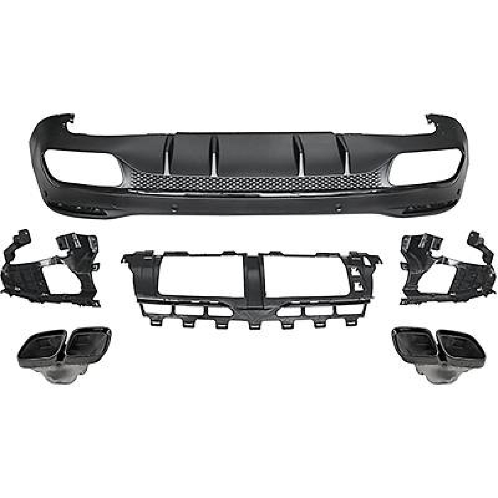 DIFFUSOR HI.    X167/V167, passend für 19->>         GLE 63 OPTIK